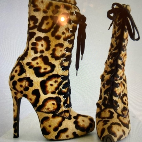 GIAMBATTISTA VALLI Peep Toe Boots - Picture 4 of 7